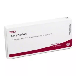 LIEN/PLUMBUM Ampollas, 10X1 ml