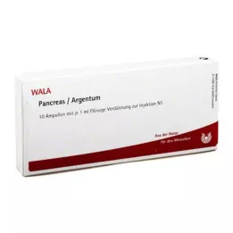 PANCREAS/ARGENTUM Ampollas, 10X1 ml