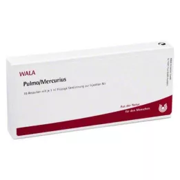 PULMO/MERCURIUS Ampollas, 10X1 ml