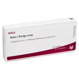 RENES/BORAGO ampollas comp., 10X1 ml