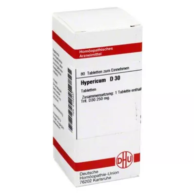 HYPERICUM D 30 tabletas, 80 uds