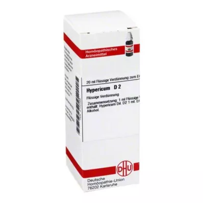 HYPERICUM Dilución D 2, 20 ml