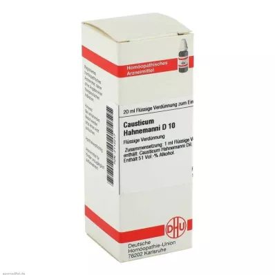 CAUSTICUM HAHNEMANNI Dilución D 10, 20 ml