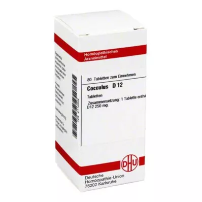 COCCULUS D 12 tabletas, 80 uds COCCULUS D 12 tabletas, 80 uds