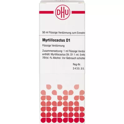 Myrtillocactus D 1, 50 ml Myrtillocactus D 1, 50 ml