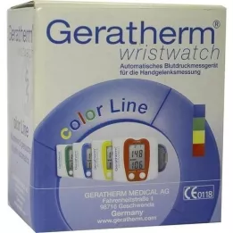 GERATHERM Bluedr.messg.hand.dig.Wrist Watch Blau, 1 pz
