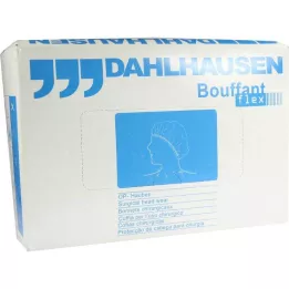 OP-HAUBE Bouffant Flex blanco, 100 uds