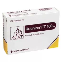 RUTINION FT Comprimidos de 100 mg, 100 uds