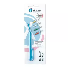 Miradent Pic Brush Intro Kit azul, 1 pz