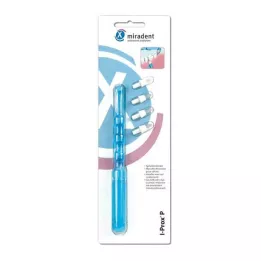 MIRADENT Kit de pinceles puntiagudos I-Prox P tra.blue 1H.4B., 1 ud