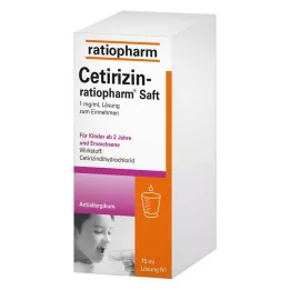 CETIRIZIN-jugo de ratiopharm, 75 ml