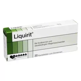 Tabletas masticables Liquirit, 20 pz