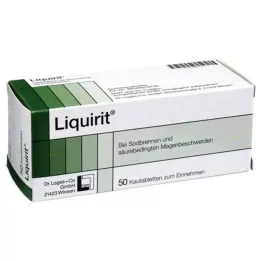Tabletas masticables de Liquirit, 50 pz
