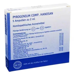 PYROGENIUM COMP.Ampoules de Hanosan, 5x2 ml