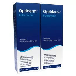 OPTIDERM Nata grasa, 2X100 g