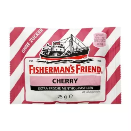 FISHERMANS FRIEND Pastillas de cereza sin azúcar, 25 g