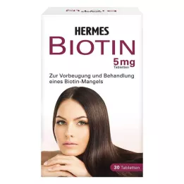 BIOTIN HERMES Comprimidos de 5 mg, 30 uds