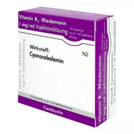 VITAMIN B12 WIEDEMANN 1 mg/ml Solución inyectable, 10 uds