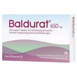 BALDURAT Comprimidos recubiertos con película, 20 uds
