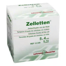 ZELLETTEN Hisopo en rollo no estéril de 4 x 5 cm, 300 uds