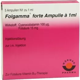 FOLGAMMA Ampoules de Forte, 5x1 ml