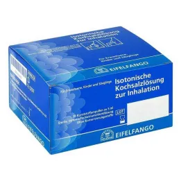 Solución salina isotónica para inhalación, 20 x 5 ml