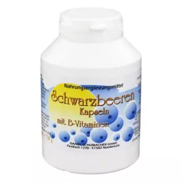 SCHWARZBEEREN Kapseln, 180 pz