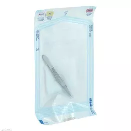 PINZETTE Metal estéril desechable, 1 ud