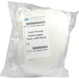 TEUFEL Almohadillas anales Pomild, 200 uds