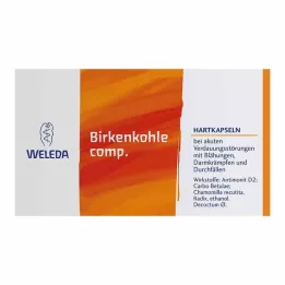 BIRKENKOHLE Cápsulas duras comp., 50 uds