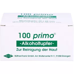 PRIMO Hisopos con alcohol, 100 uds