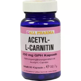 ACETYL-L-CARNITIN Cápsulas de 250 mg, 60 pz