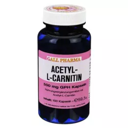 ACETYL-L-CARNITIN Cápsulas de 500 mg, 100 uds