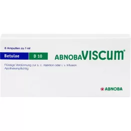ABNOBAVISCUM Betulae D 10 ampollas, 8 uds