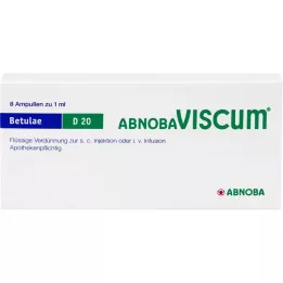 ABNOBAVISCUM Betulae D 20 ampollas, 8 uds