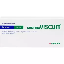 ABNOBAVISCUM Betulae D 30 ampollas, 8 uds