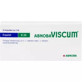 ABNOBAVISCUM Fraxini D 20 ampollas, 8 uds