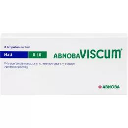 ABNOBAVISCUM Mali D 10 ampollas, 8 uds
