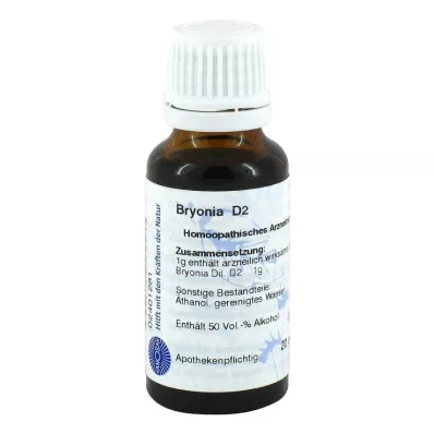 BRYONIA Dilución D 2, 20 ml
