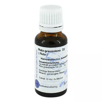 RUTA Dilución D 2, 20 ml