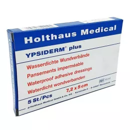 YPSIDERM Más apósito para heridas 5x7,2 cm, 5 uds