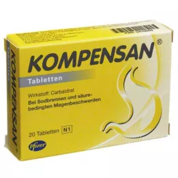 KOMPENSAN Comprimidos de 340 mg, 20 uds