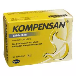 KOMPENSAN Comprimidos de 340 mg, 50 uds