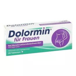 DOLORMIN Tabletas para mujeres, 20 uds