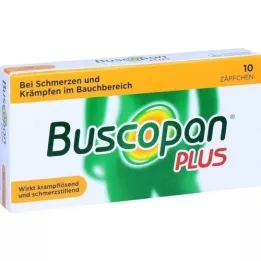 BUSCOPAN más 10 mg/800 mg de supositorios, 10 pz