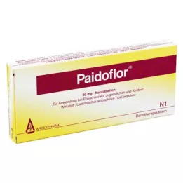 PAIDOFLOR Comprimidos masticables, 20 uds