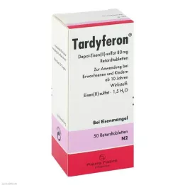 TARDYFERON Comprimidos de liberación prolongada, 50 uds