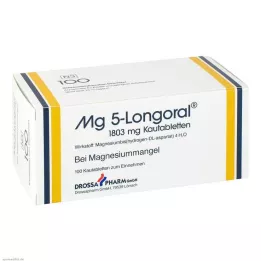 MG 5 LONGORAL Comprimidos masticables, 100 uds