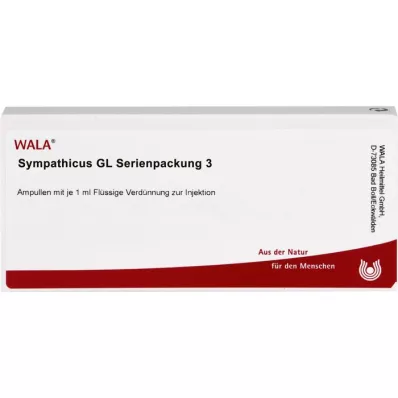 SYMPATHICUS GL Envase serie 3 ampollas, 10X1ml