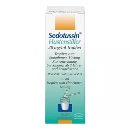 SEDOTUSSIN Gotas antitusivas, 30 ml